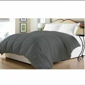 Luxury Home Grey King California King Comforter
